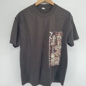 Alstyle Apparel Activewear brown Nashville tee tshirt
